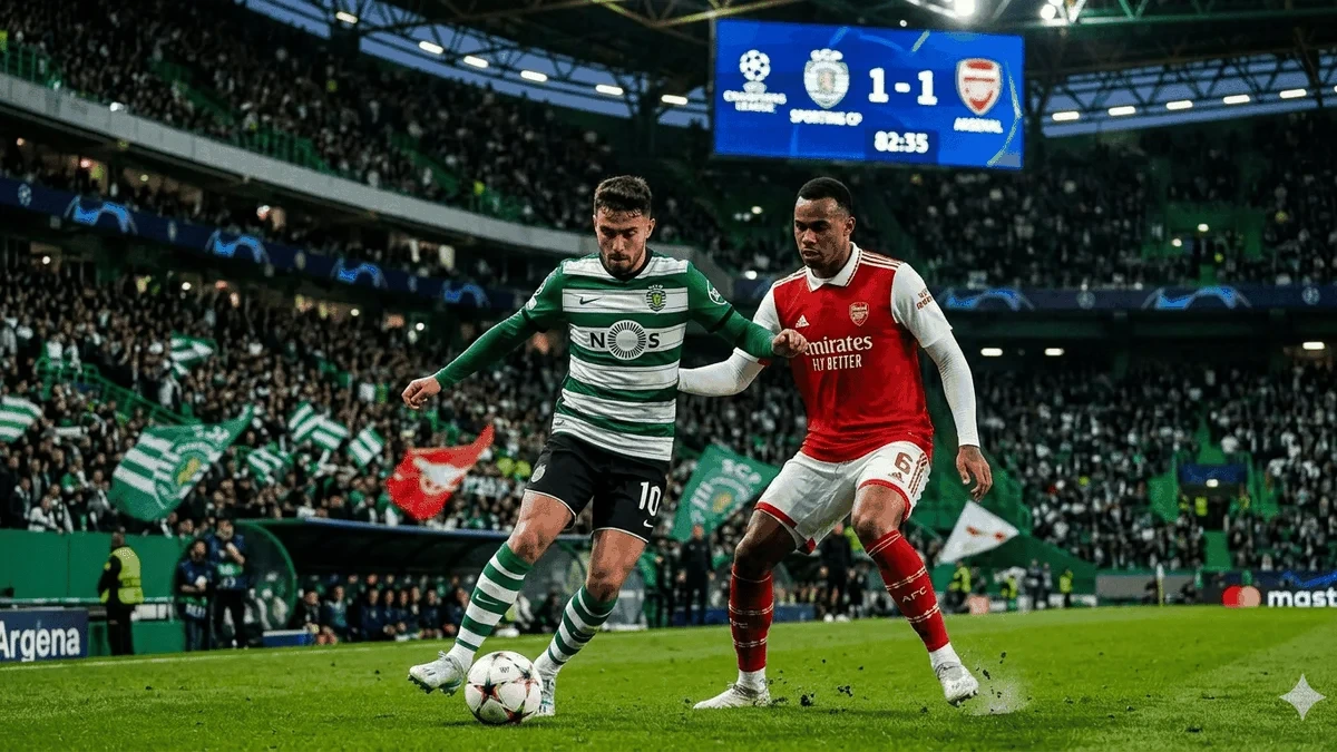 pasaran bola Sporting Lisbon vs Arsenal